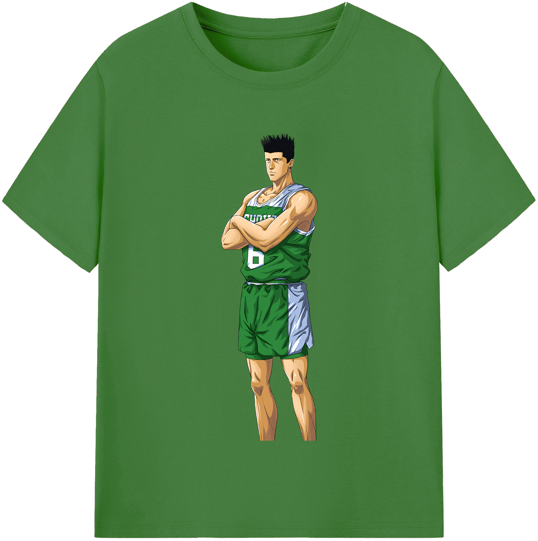 （画像用） SLAM DUNK／スラムダンク レディースカジュアルプリントTシャツ（綿100％）